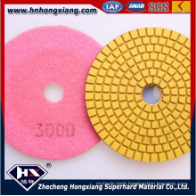 Wet Flexible Diamond Polishing Pads for Stone Material